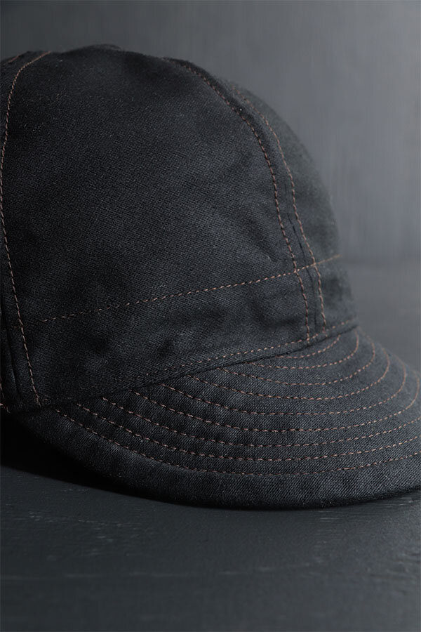 Mechanics Cap Short Brim / Silky Black - BSSC-20903Short | Collection ...